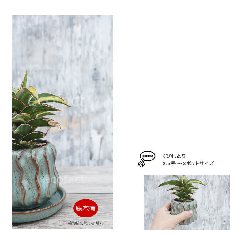 ポット 鉢 植木鉢 プランター おしゃれ 陶器 φ11cm Solnats S ブルー フラワーベース 花瓶 ガーデニング 園芸 (コピー) (コピー)